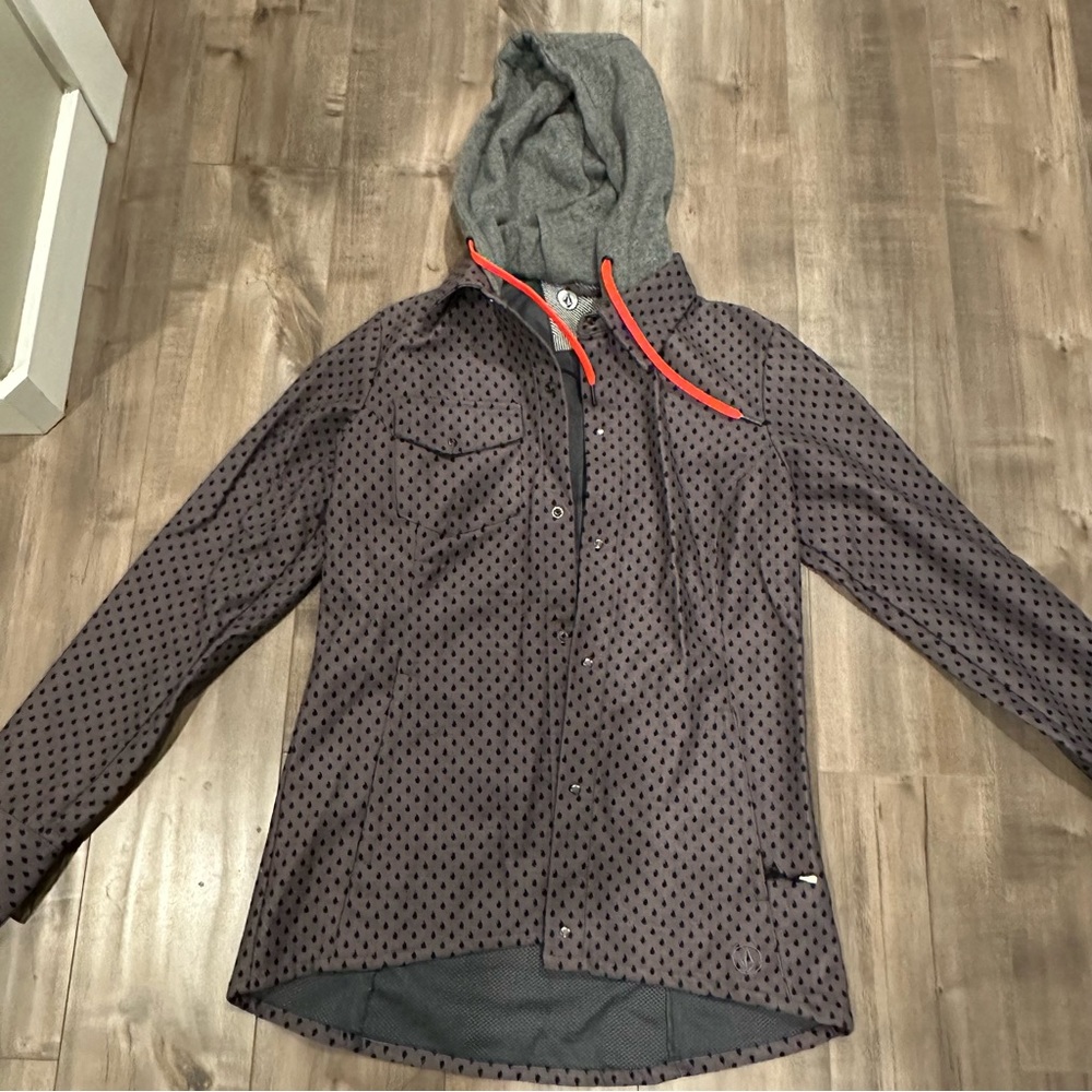 Volcom Weather/Riding/Waterproof Button Hoodie